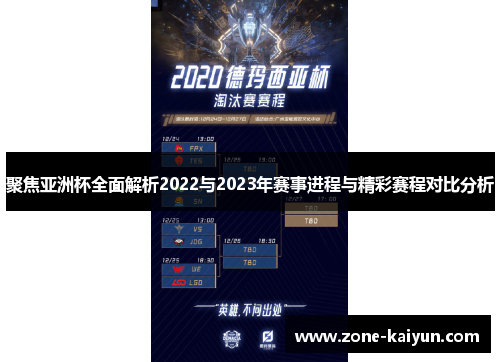聚焦亚洲杯全面解析2022与2023年赛事进程与精彩赛程对比分析